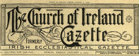 church of ireland gazette